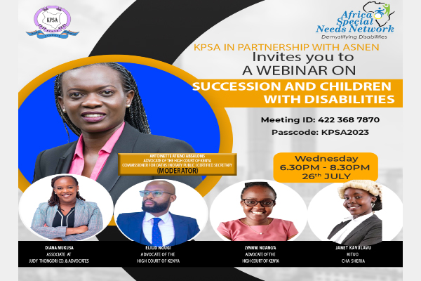 Succession and Children with Disabilities